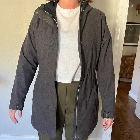 Mountain Hardwear Gray Raincoat - Picture 2 of 7